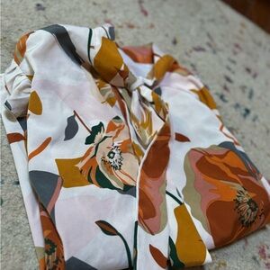 New chiffon floral blouse womens top long sleeve